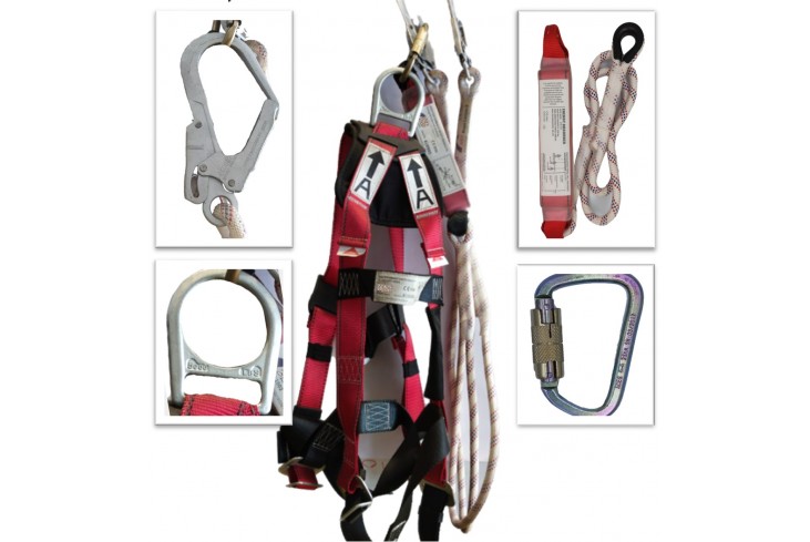 Full Body Harness Set with Energy Absorber