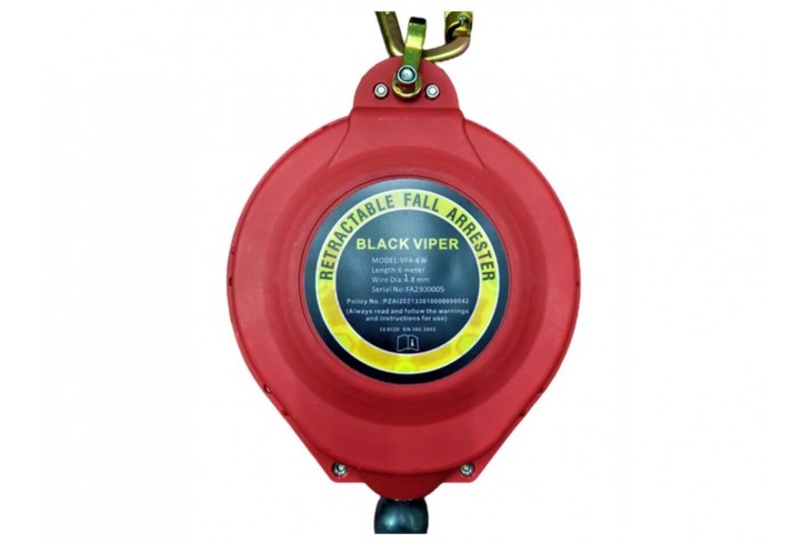 Fall Arrester, SRL – Self Retractable Lifeline With Energy Absorber