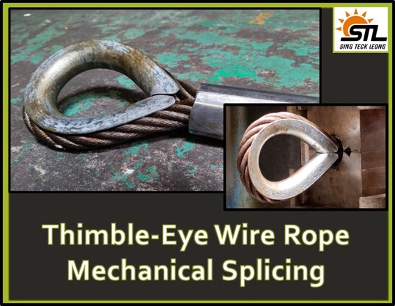 Our In-house Thimble Eye Mechanical Splicing