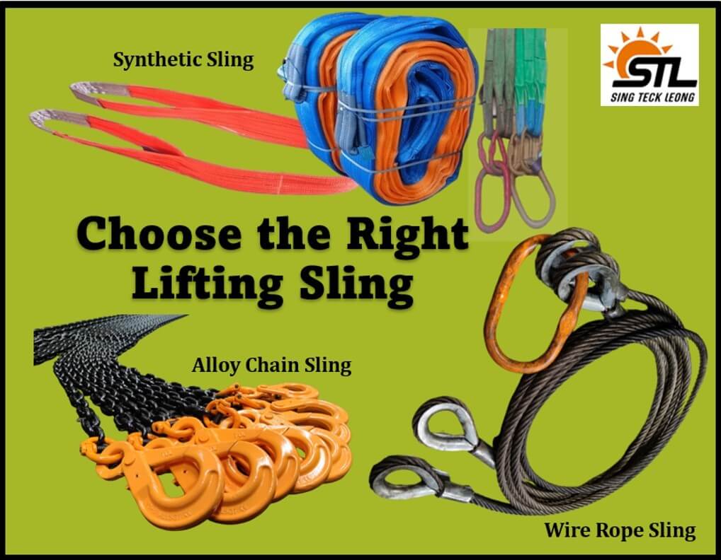 How to Choose the Right Lifting Sling: Wire Rope vs Chain vs Synthetic