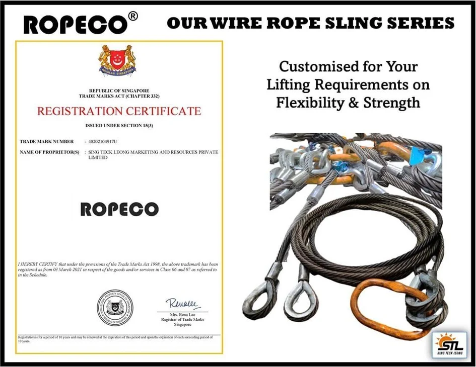 Steel-Wire-Rope-Sling-Ropeco-Sing-Teck-Leong-STL-SG