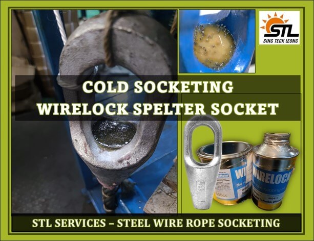 Cold Socketing Procedure - Wirelock on Spelter Socket
